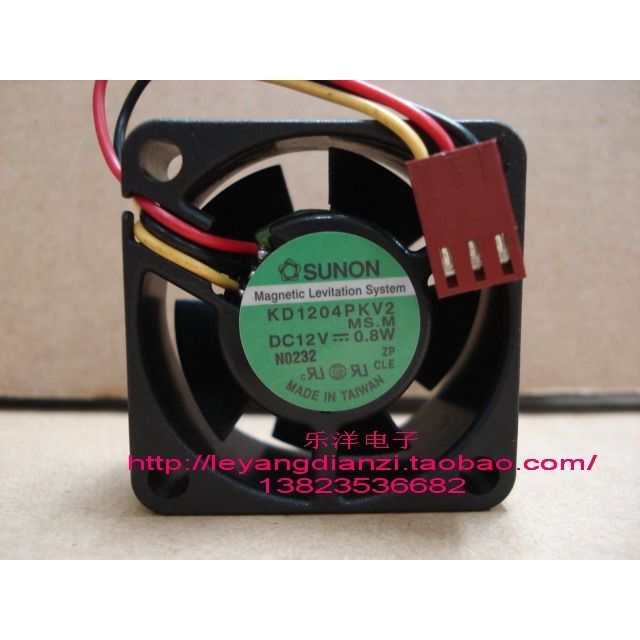 ยี่ห้อใหม่ Jianzhun SUNON KD1204PKV2 DC12V 0.8W สาม-W 4 ซม. 4020 พัดลม