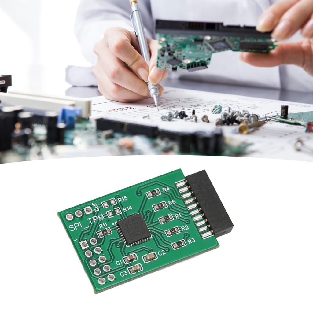 Ccing TPM 2.0 Module Security 20 Pin Secure Storage สําหรับคอมพิวเตอร์