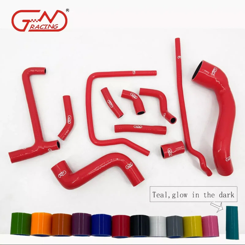 Fit 1986 1987 Porsche 944 951 2.5L Turbo Hoses ซิลิโคนหม้อน้ําชุดท่อน้ํา
