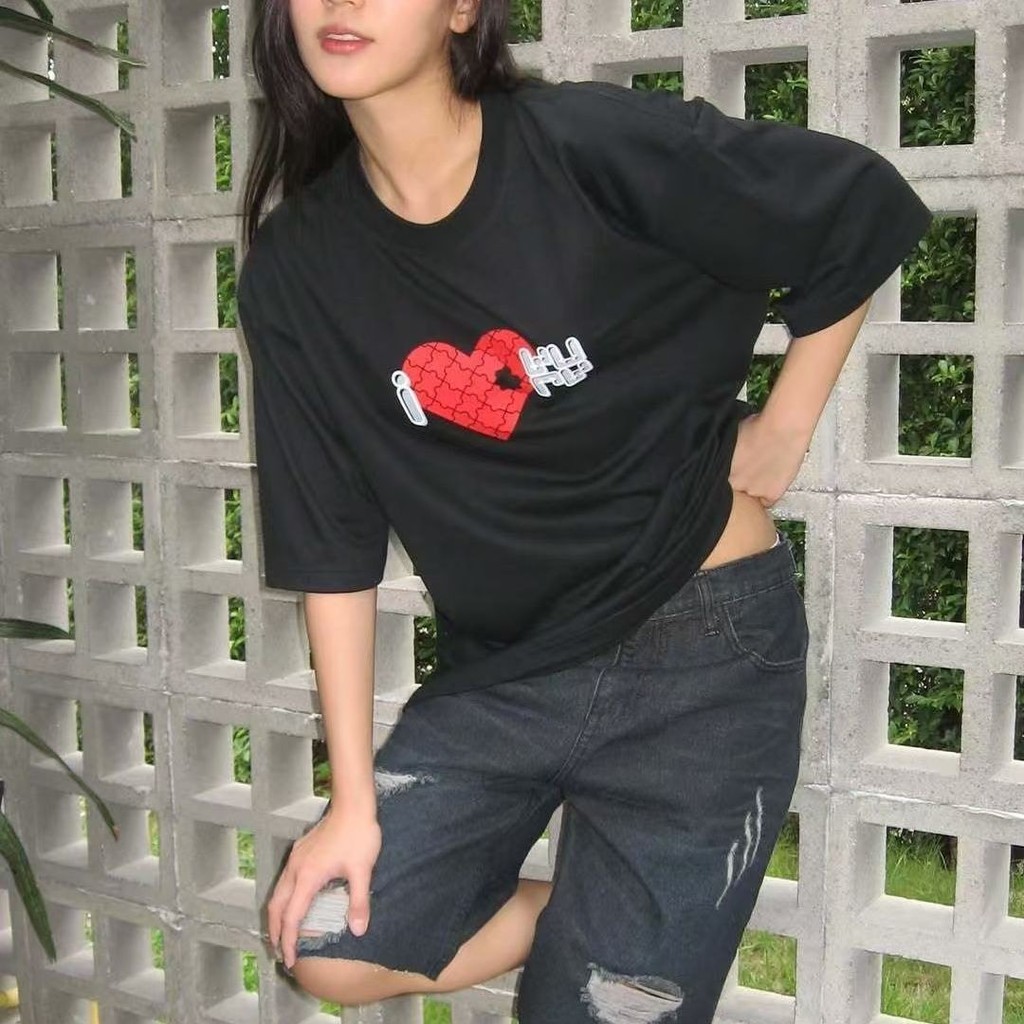 เสื้อแขนสั้น Taixing Emianily Zhu Mingyi สำหรับสตูดิโอของผู้หญิง