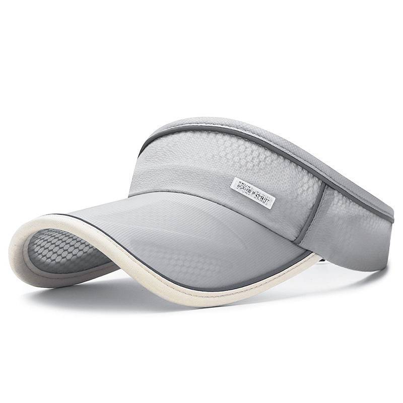Sun-Proof Visor Cap Running Sports Night Reflective Lengthened Brim Outdoor Quick-Drying Ventilation