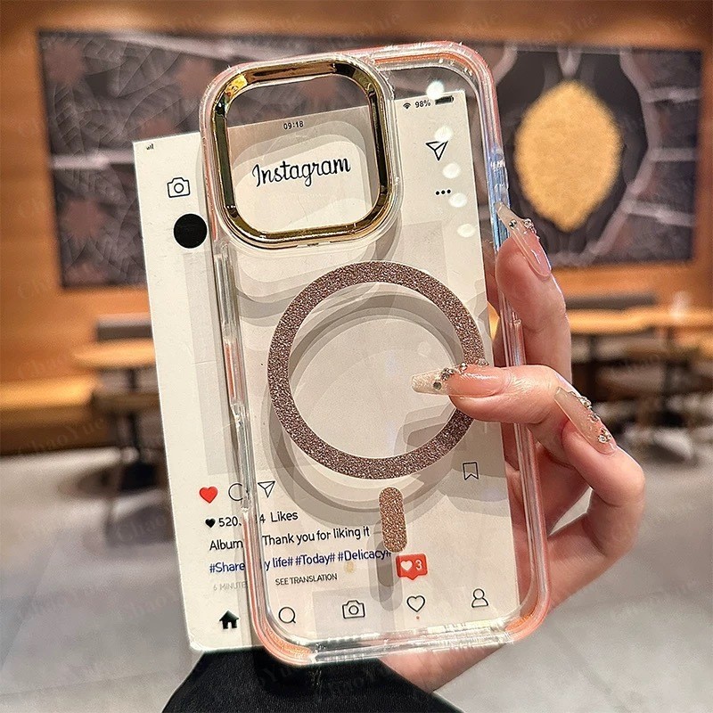 เคสโทรศัพท์โปร่งใสสำหรับ iPhone 15 14 13 12 11 16 17 Pro รูปที่ 4