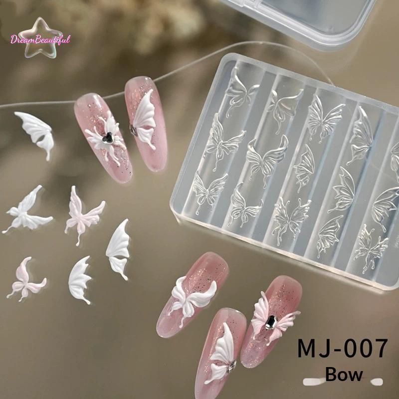 <DBFl-t>ซิลิโคนเล็บแม่พิมพ์ 3DปลาดาวOcean Organismน่ารักDIYเล็บเครื่องมือสําหรับเจลเล็บอะคริลิคใหม่