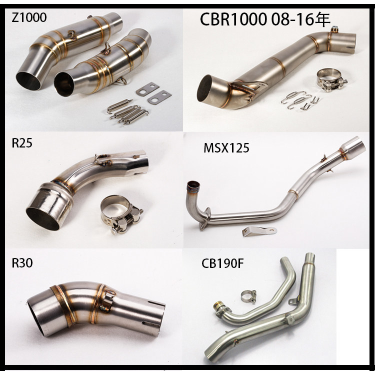 รถจักรยานยนต์ส่วนกลางส่วนหน้า Z1000 CBR1000 08-16 R25 R30 MSX125 CB190F