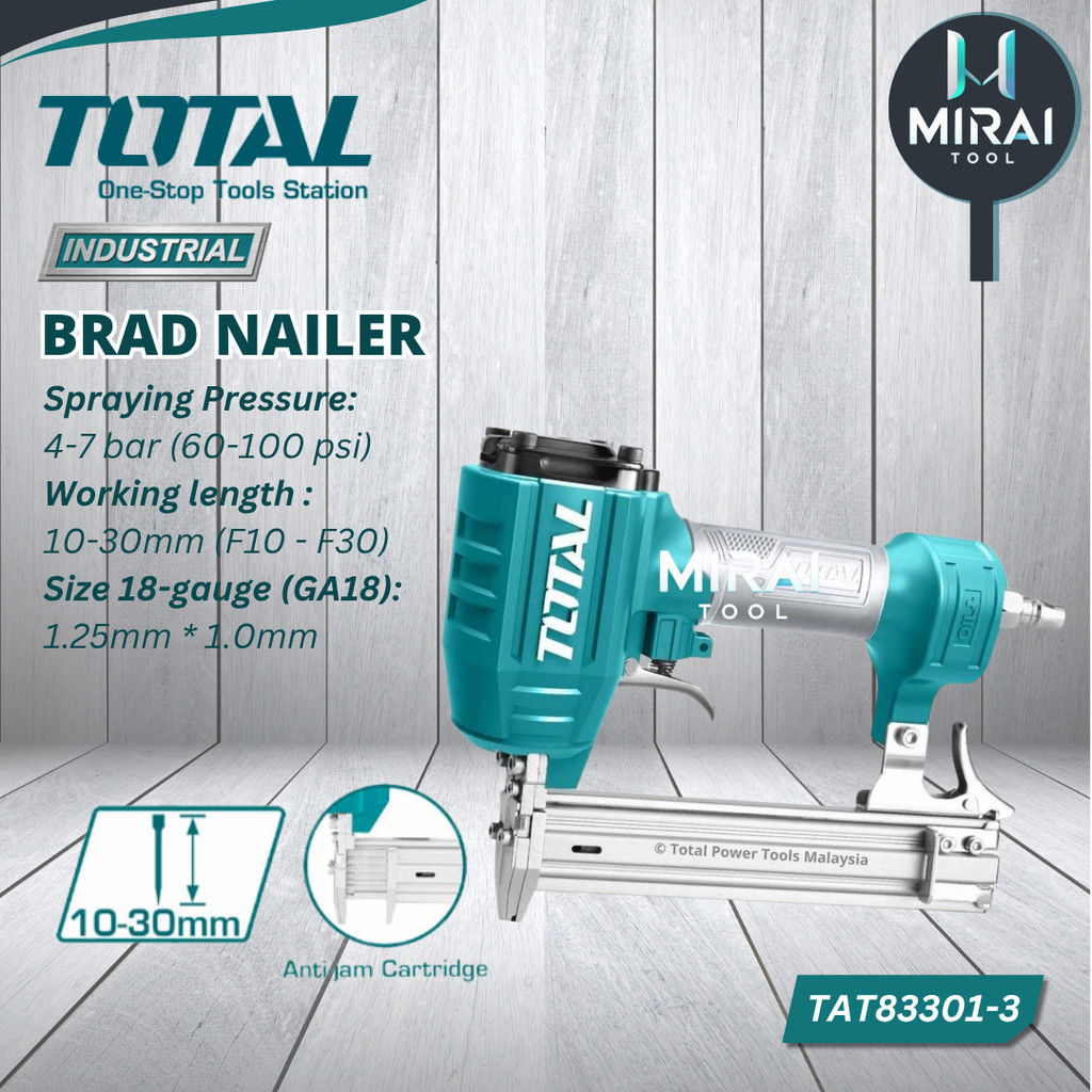 TOTAL TAT83301-3 BRAD NAILER