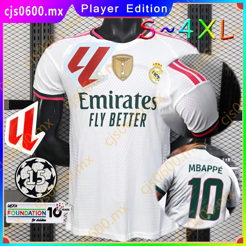 Sportscamisetas De Futbol (รุ่นผู้เล่น) 25/26 เกมฤดูกาล @ 2026-27 ผู้เล่นเรอัลมาดริดเสื้อยืดฟุตบอลบ้