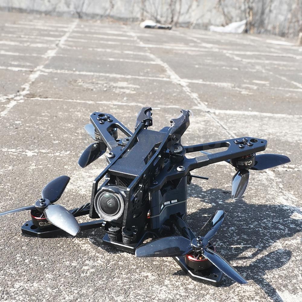 AstroRC Shuttle V2 Analog / O4 Lite 3 นิ้ว 4S ELRS 2.4G BNF RC FPV Racing Drone พร้อม 1404 3850KV มอ