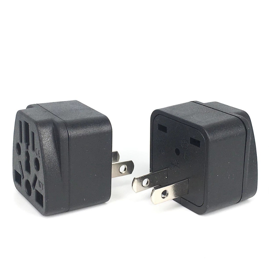 ร้านคนไทย！ 10A 250V อแดปเตอร์ ปลั๊กแปลง สำหรับType A อเนกประสงค์ พกพาได้ ประหยัดพื้นที่ หลายประเทศใช้ได้ ราคา ถูกที่สุด ดีลบีเคเค แกลเลอรีภาพที่ 9