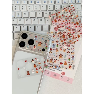 🔥พร้อมส่ง🔥 สติกเกอร์นูน3D การ์ตูน กันน้ำ สติ๊กเกอร์DIY แต่งเล็บ ไอแพด โทรศัพท์ สมุด แบตสำรอง