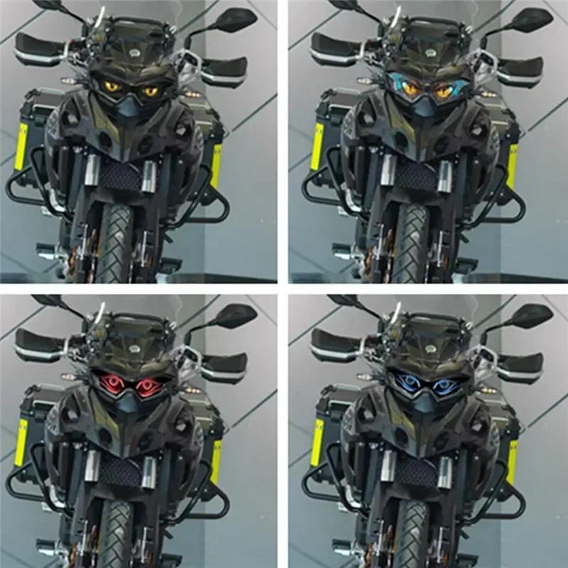 สําหรับ Benelli TRK 552 552X TRK552 TRK552X 2023 2024 2025 ไฟหน้ากันน้ํา Guard สติกเกอร์รถจักรยานยนต