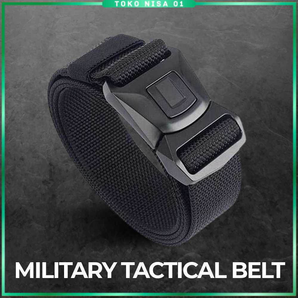 Rhodey Mens Military Tactical Nylon Belt Buckle 125cm - S2732