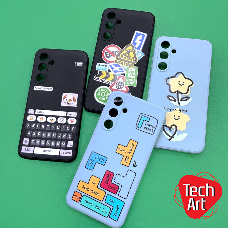 เคสนิ่มพิมพ์ลายการ์ตูน  OpA3x Reno12(5g) C75(4g) Vv V40 V40lite Y19s(4g)สีพาสเทล