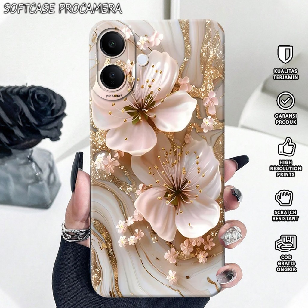[ TS6 ] เคส Hp สําหรับ VIVO V60 LITE IQOO Z10R 4G 5G แฟชั่นปลอก Softcase ล่าสุด 2025 - Macaron ปกป้อ