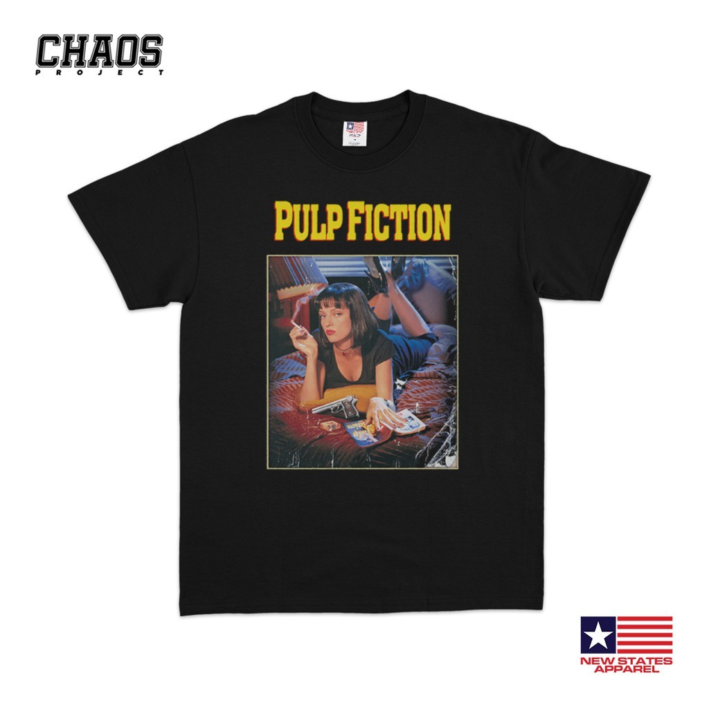 เสื้อยืดผู้ชาย Pulp Fiction | เสื้อยืดหนัง