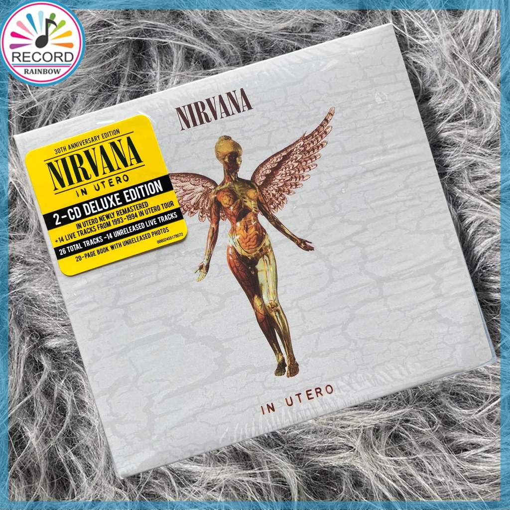 Original Nirvana In Utero Deluxe Edition 2CD Album [Sealed] Brand New