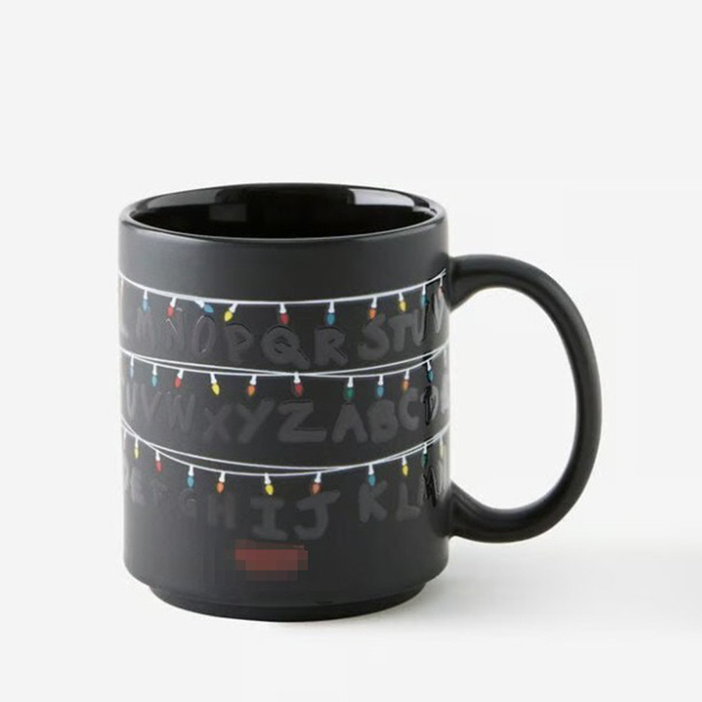 For Stranger Things Heat Sensitive Mug Water Cup Gift  11OZ