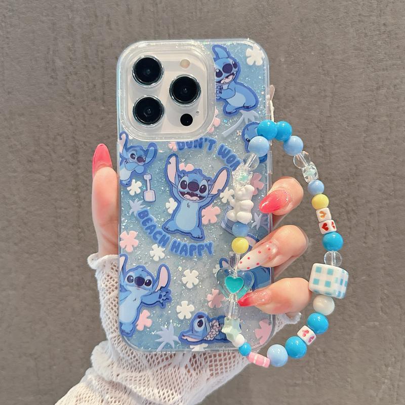 เคสโทรศัพท์ลายสติทช์น่ารัก ใช้ได้กับ iPhone 17/16/15/14/13/12/11Pro,XSMax/XR/XS,7/8Plus ป้องกันการตกกระแทก ZTSFIMD0572