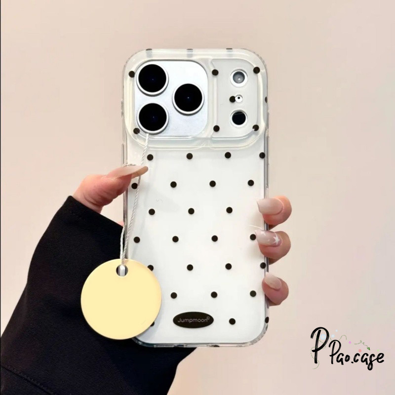 สำหรับ IPhone 16 15 17 Air 12 14 13 Pro Max 15 16 14 Plus 15 14 Pro เคสIMD เคสโทรศัพท์ลายจุดสายคล้อง สีหลากหลายน่ารัก ราคา ถูกที่สุด ดีลบีเคเค แกลเลอรีภาพที่ 5