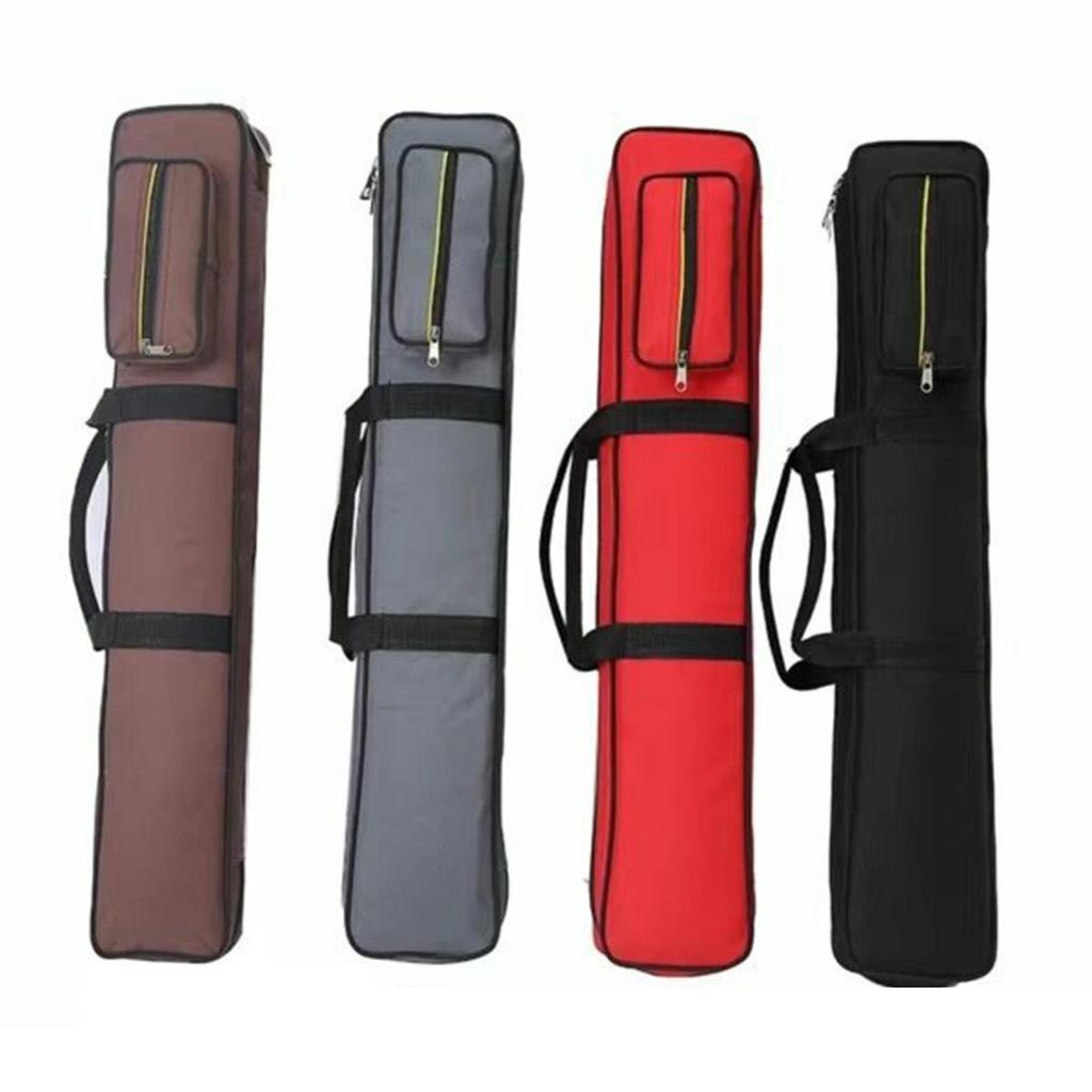 [perfeclanwv] Pool Cue Case Container Carrier กันฝุ่น 1/2 Snooker Billiard Cue Cases Pool Cue Carry 