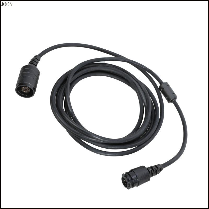 MOON 300 ซม.10 Pin ไมโครโฟนสายไฟสายเหมาะสําหรับ M8668i M8220 XPR4550 XPR4300 M8268 วิทยุมือถือ Sys