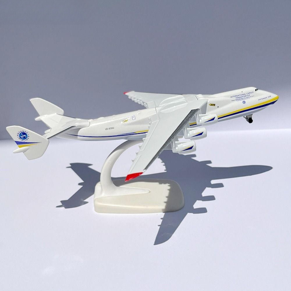 AN225 เครื่องบินรุ่น, 1/400 Scale โลหะ Antonov Antonov an-225, เครื่องบินแบบคงที่ 20 ซม. สําเนาหล่อต