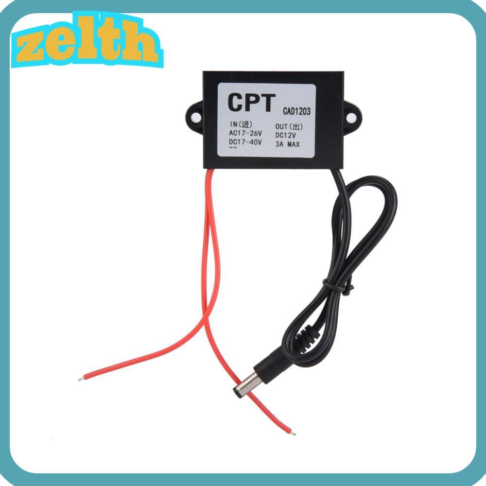 ZELTH Power Supply Regulator, 3A เอาต์พุต AC 17-26V อินพุต AC-DC Power Supply Converter, Stable Outp