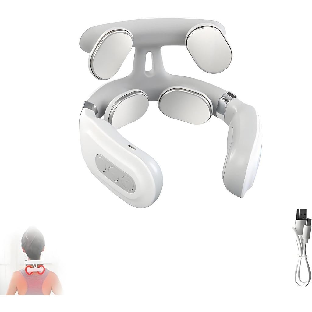 Neuro Pulse Neck Massage, Lormine Neuro Pulse Neck นวดคอแบบพกพานวดแบบชาร์จไฟได้,บรรเทามืออาชีพที่บ้า