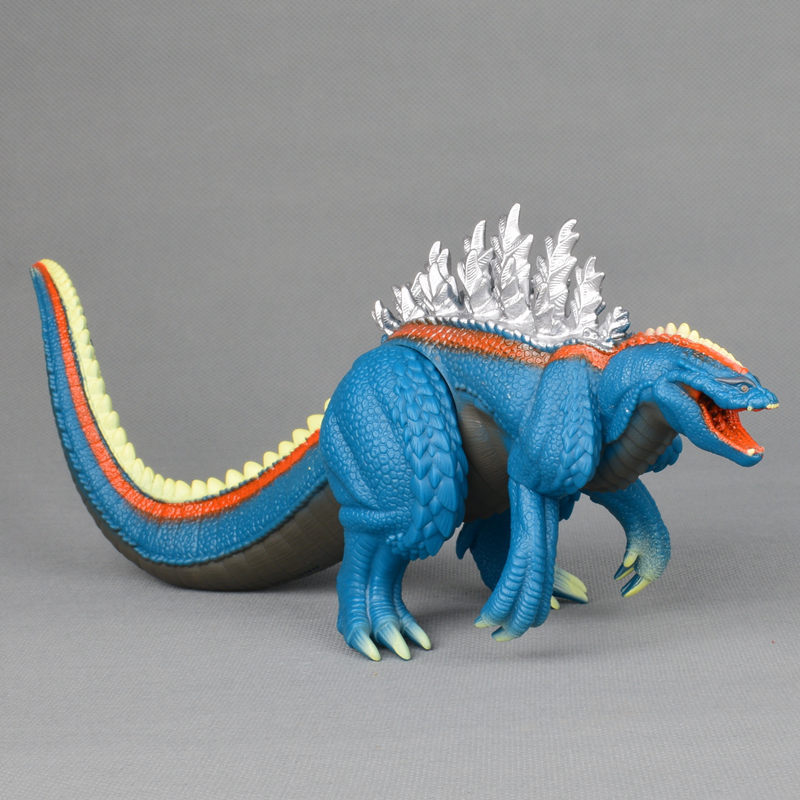 godzilla hiya toys godzilla ภาพยนตร์ข้ามพรมแดนรุ่นไวนิล2024ดอกบัวสีแดงก็อดซิลล่ารูปรุ่นร่วมที่สามารถ