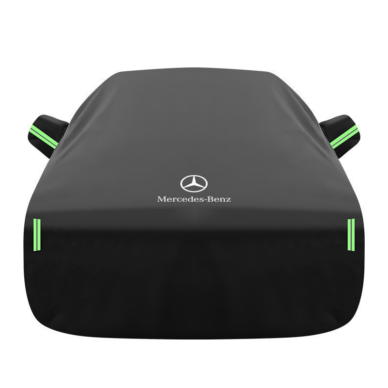Mercedes-Benz ผ้าคลุมรถพิเศษ C200L C260L E260L E300L A200L GLABCE กันฝนครีมกันแดดฉนวนกันความร้อน