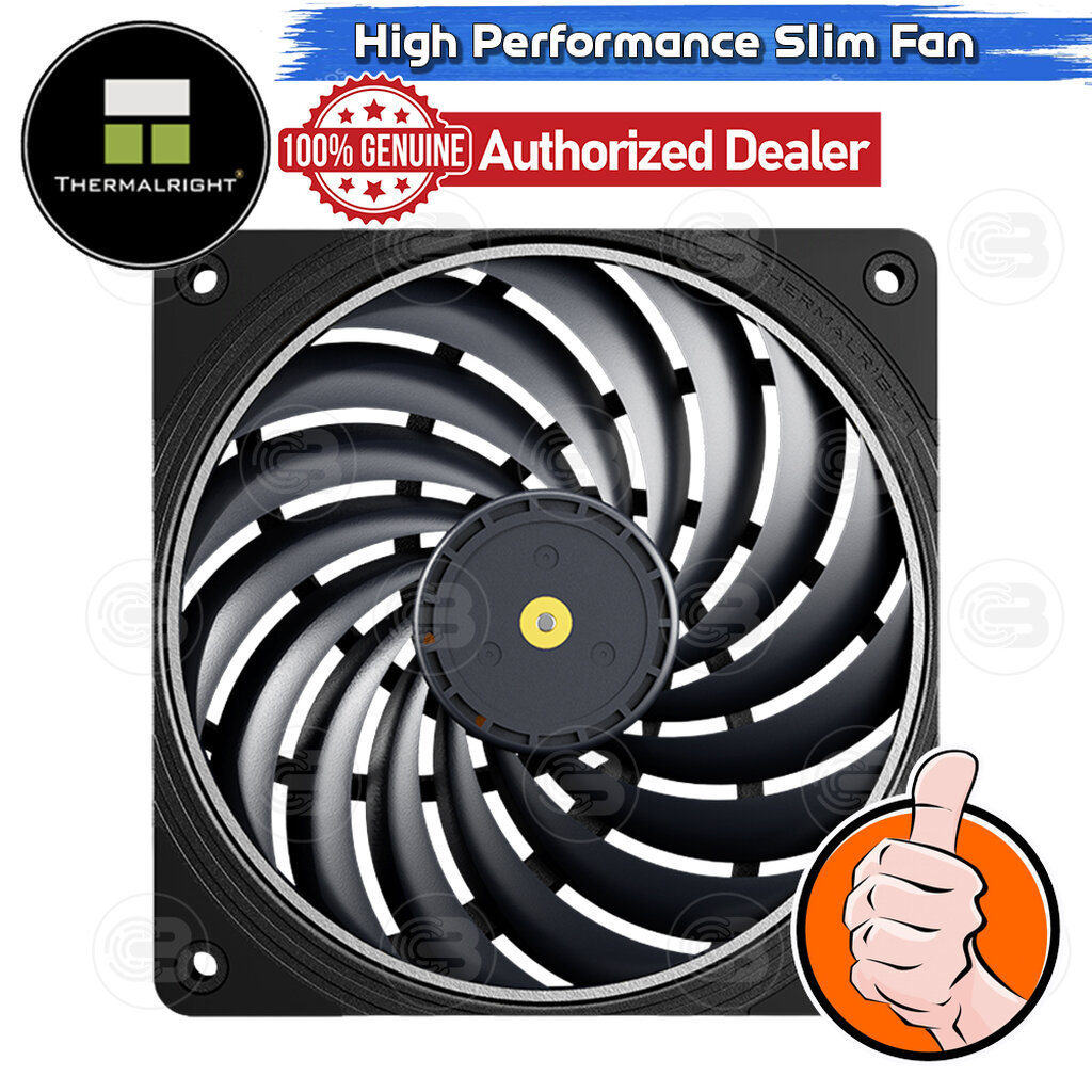 [CoolBlasterThai] Thermalright TL-B12015 Premium Slim Fan Case (size 120 mm.) ประกัน 6 ปี (พัดลม)