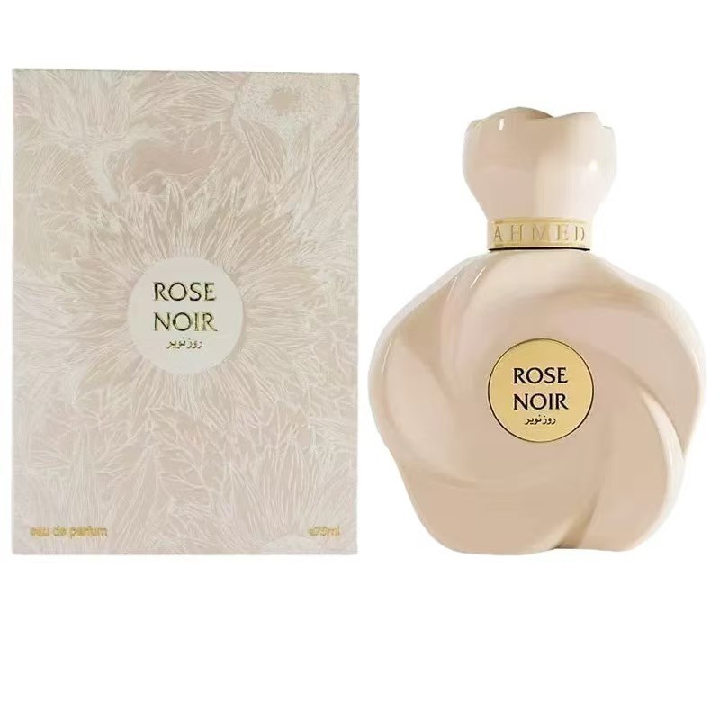 คุณภาพสูง Ahmed AI Maghrib ROSE NOIR Ladies Perfume Lasting Arabia