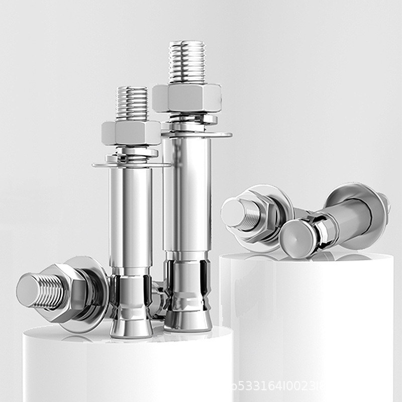 สแตนเลส 304 Mechanical Anchor Bolt หลอดเดี่ยว Self-Cutting Anchor Bolt ด้านหลังขยาย Bolt Anchor Bolt