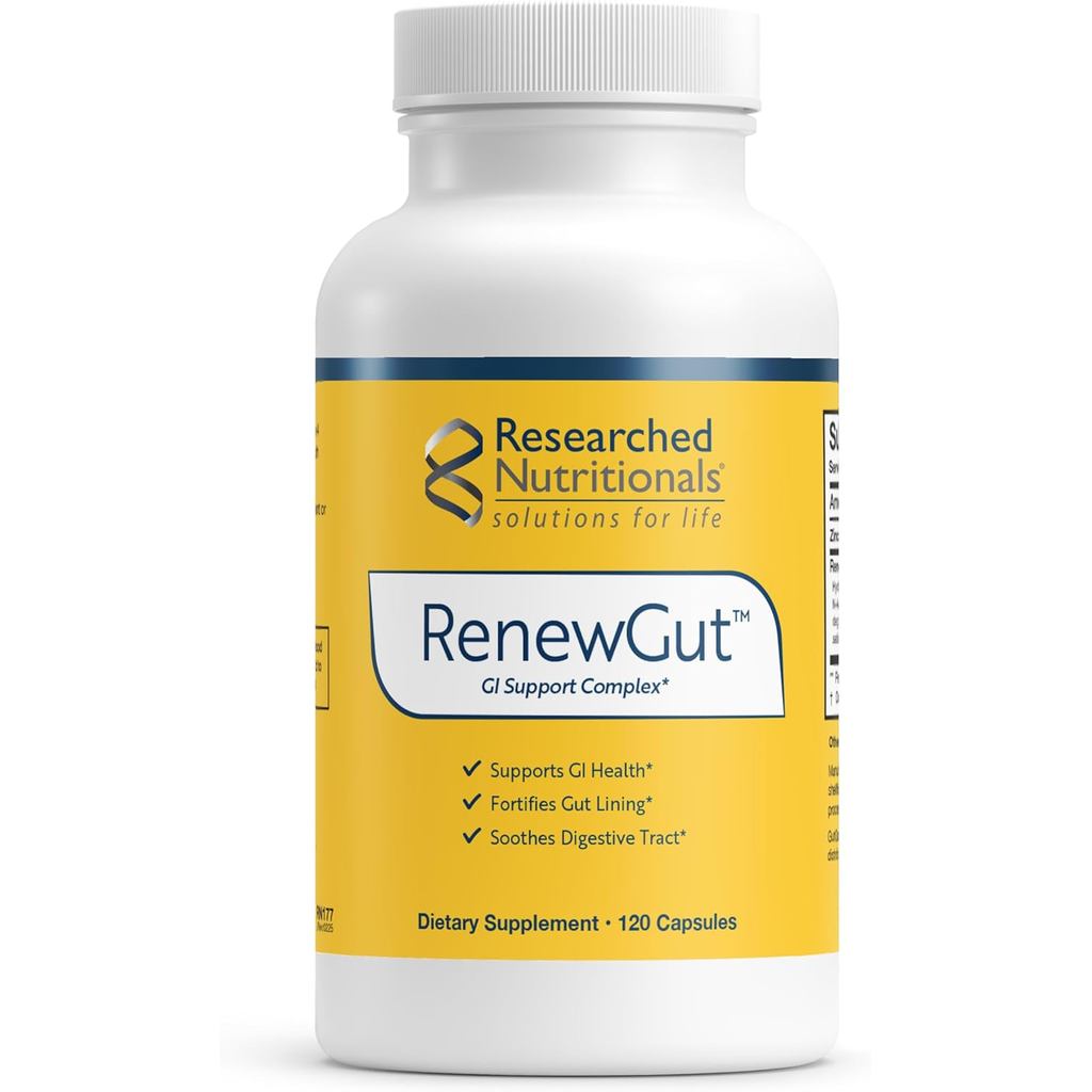 วิจัย Nutritionals RenewGut - GI Complex รองรับ Gut Lining, Histamine ระดับเพื่อสุขภาพและสุขภาพทางเด