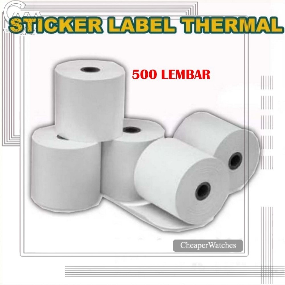 ม้วนกระดาษฉลากความร้อน 100x100 มม. 100x150 มม. 500 แผ่น A6 สติกเกอร์ความร้อนกันน้ํา | CW CW CW