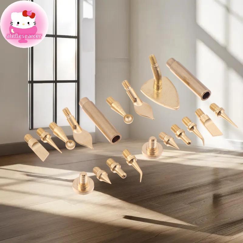 Alittlesearcer 7/9/10Pcs ความร้อนใส่ Nut Iron Tip M2 M3 M4 M5 M6 M8 ด้ายทองเหลืองฝังชุดเครื่องมือสํา