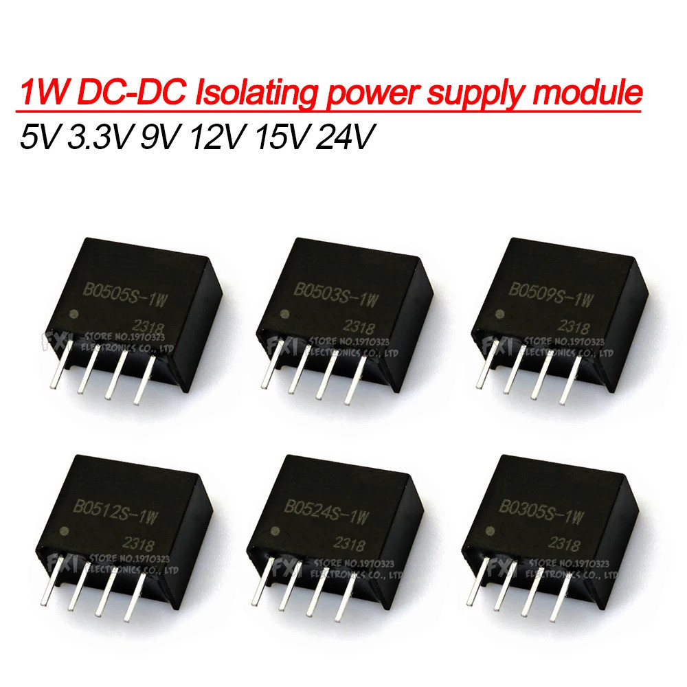 B0505S 1W B0505 DC-DC Regulated Power Supply โมดูล ibuw Isolating Switching Power Supply DIP4 SIP4 B