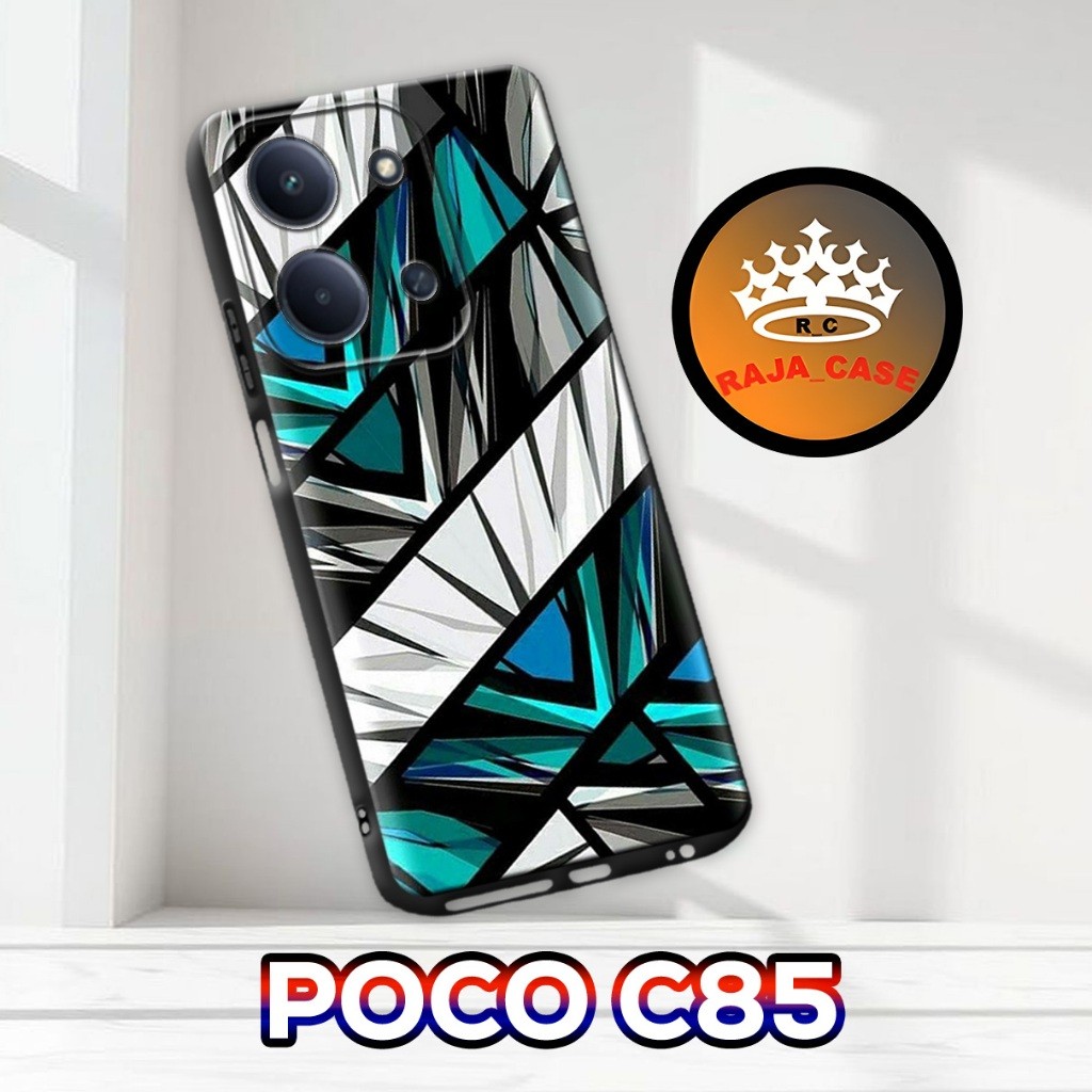Rc2/ POCO C85 softcase - Abstract Motif - เคส POCO C85 - เคส POCO C85 - เคสซิลิโคนสุดเท่