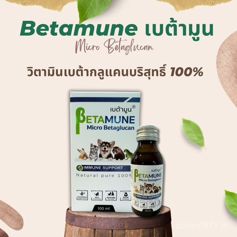 2026Betamune เบต้ามูน ของแท้ ล็อตใหม่มีกล่องและไซริงค์ วิตามินสตว์เลี้ยง สุนัข แมว สัตว์เอ็กโซติค
