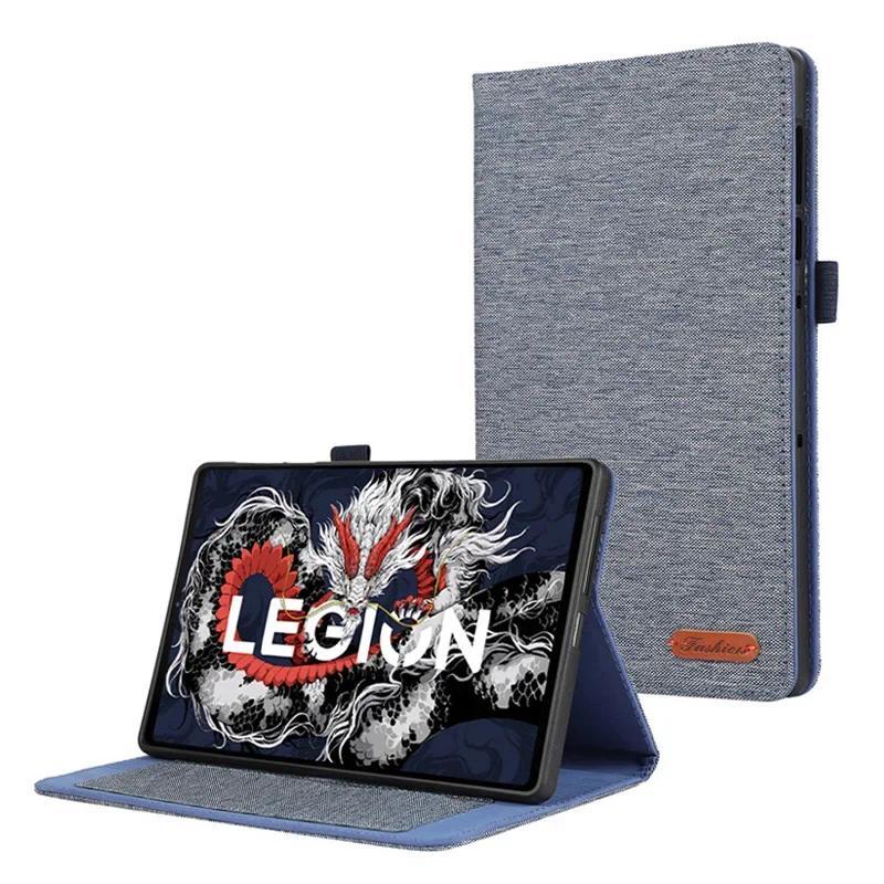 สําหรับ Lenovo Legion Y700 2025 Tab Gen3 กรณีผ้านุ่มพลิกขาตั้งแท็บเล็ตสําหรับ Funda Lenovo Y700 Legi