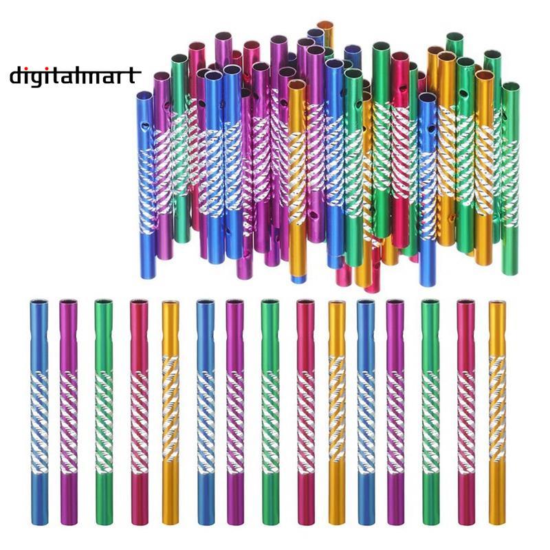 150 ชิ้น Wind Chime หลอดอลูมิเนียม Wind Chime หลอดที่ว่างเปล่าสําหรับ DIY Wind Chime ทําสําหรับงานฝี