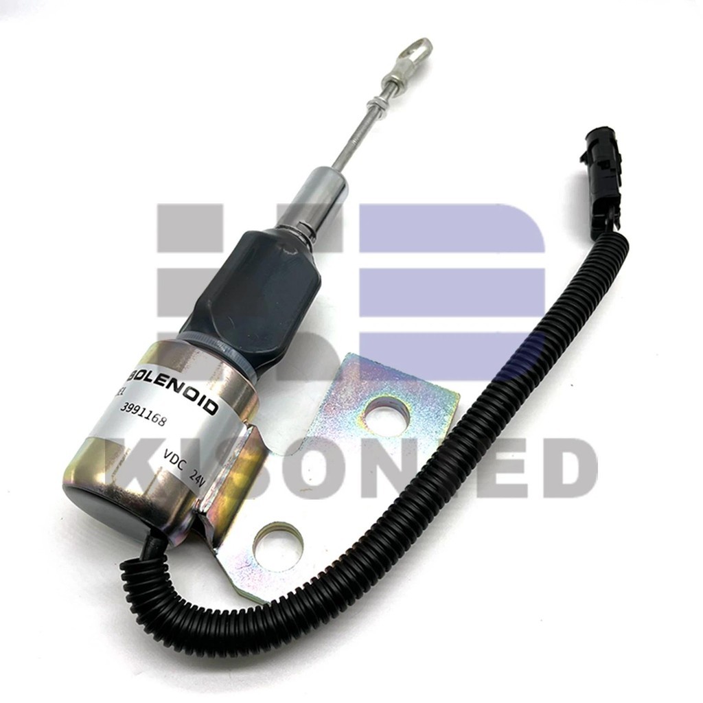 การใช้ปิดโซลินอยด์ 3991168 SA-4941-24 สําหรับเครื่องยนต์ Cummins 4BT 5.9L Hyundai R130 R130-5 กรณี I