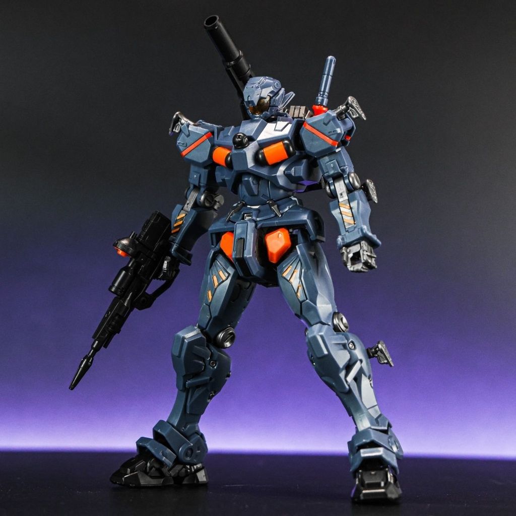 HG1/144 Light Cannon สีน้ําเงินเข้มประกอบของเล่น