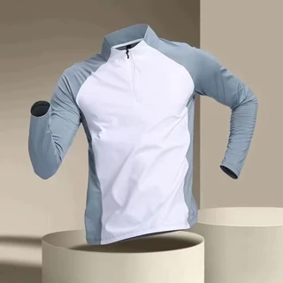 จับคู่สีแฟชั่นซิปออกแบบชุดกีฬาสำหรับผู้ชาย，เสื้อสงกรานต์