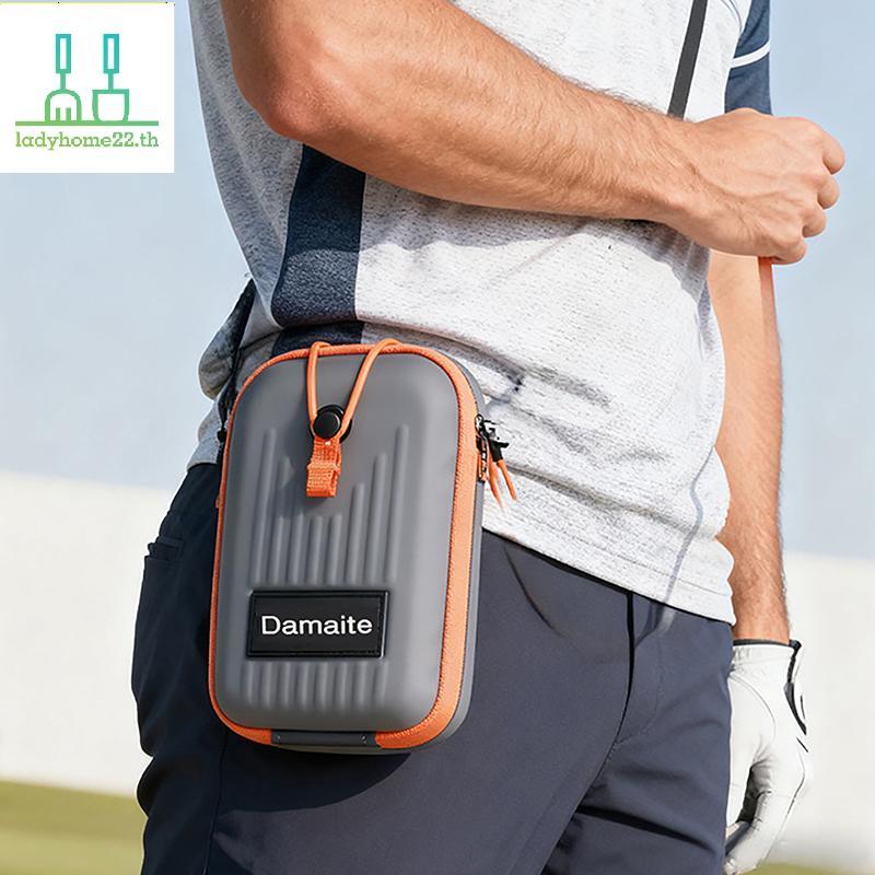 DOULLADY Golf Bag Golf Rangefinder Organizer Portable Golf PU Laser Rangefinder Pouch Instrument Sho