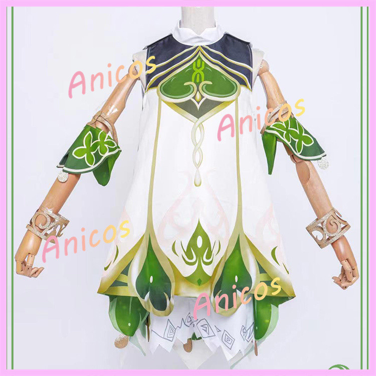 Genshin Impact คอสเพลย์เนื้อหาของ Nahida ครบชุดพร้อมวิกและอุปกรณ์ สําหรับแฟนอนิเมะ