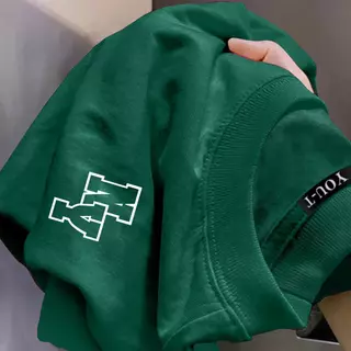 TeeTwoOneเสื้อยืดชายOversize ผ้าCOTTON100%ลาย "FASHION" เนื้อผ้าเกรดพรีเมียม คอกลม ใส่สบาย【COD】
