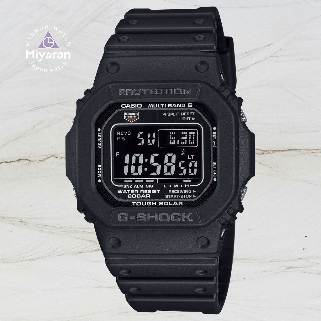 วิทยุ Casio G-Shock Eco-Drive Cube รุ่น Gw-M5610U-1 Gw-M5610U-1Bjf สำหรับผู้ชาย 《D》