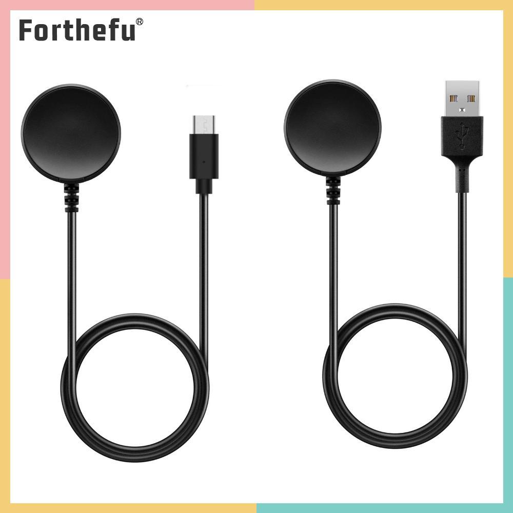 ★ ฟอร์ธีฟู ★  Smartwatch แม่เหล็กชาร์จ Bracket Fast ชาร์จนาฬิกา Charger USB Type C สําหรับ Samsung G
