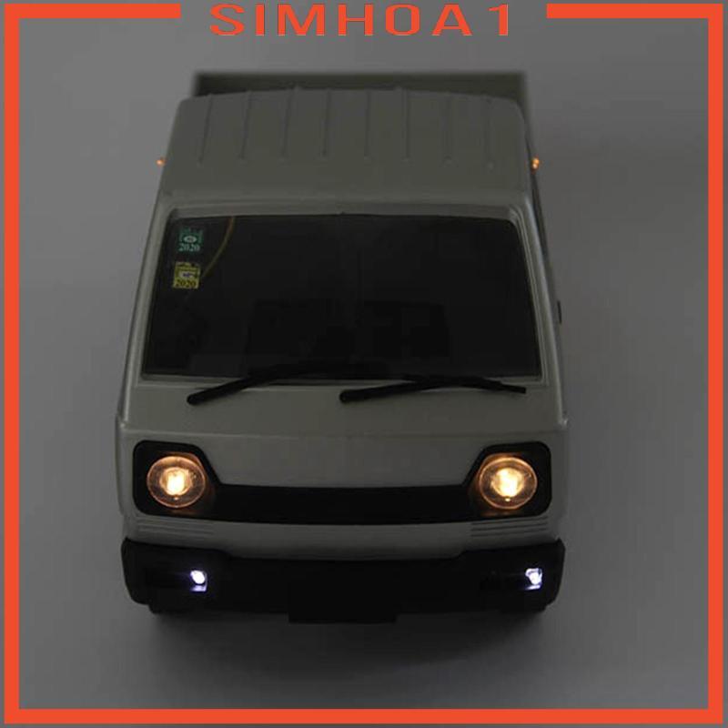 [Simhoa1] RC รถกลุ่มไฟสําหรับ WPL D12 1/10 Scale RC Drift รถบรรทุกดัดแปลงชิ้นส่วน