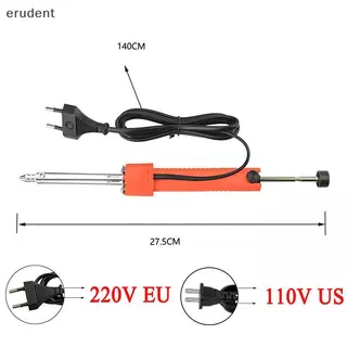 Erudent Electrothermal Vacuum Solder Suer 110-220V EU US ทนทาน Desoldering ปั๊มบัดกรีปากกาเหล็ก Dual Purpose Repair เครื่องมือใหม่
